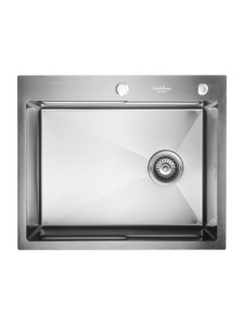 SET Chiuveta din inox SanDonna HD6050 cu dozator de sapun si tavita de scurgere + Baterie cu dus extractabil SanDonna Cami - Img 4