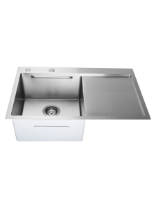 SET Chiuveta din inox SanDonna HD7850 cu tavita si dozator + Baterie cu dus extractabil SanDonna Cami - Img 4