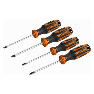 Set de 4 Șurubelnițe WOKIN Cr-V – SL/PH, 100 mm