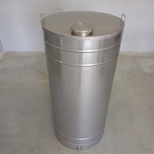 Butoi pentru vin din inox 180 L cu robinet - Img 2
