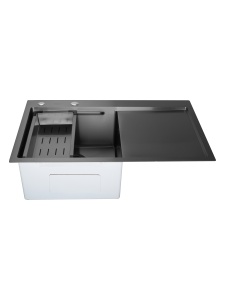 Chiuveta de bucatarie din inox AISI304 Sandonna HD7850 cu tavita si dozator - Img 4