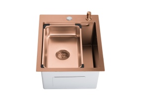 Chiuveta de bucatarie handmade Sandonna HD4050 - Img 8