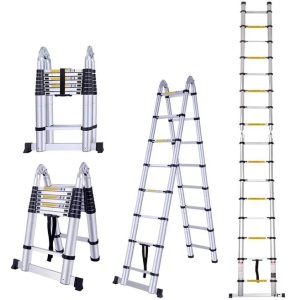 Scara telescopica dubla TechnoWorker 9x2 - Img 1