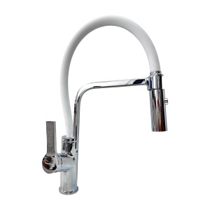 SET Chiuveta 55x50cm din inox SanDonna HD5550 cu tavita si dozator + Baterie SanDonna ANDRA cu pipa flexibila - Img 9