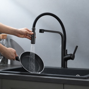 SET Chiuveta 55x50cm din inox SanDonna HD5550 cu tavita si dozator + Baterie SanDonna ANDRA cu pipa flexibila - Img 10