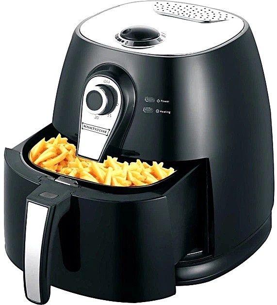 Friteuză cu aer cald Royalty Line RL-AF-3.1 3L 1400W – vedere frontală