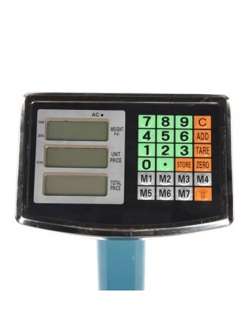 Cantar Electronic de Platforma 350 kg, Brat Rabatabil, Platforma 40x50 cm, Lider - Img 3