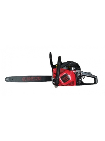 Drujbă pe benzină Craft-tec X6900, 6 CP, 58 cc, motofierăstrău puternic pentru lemne