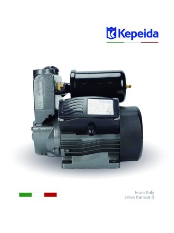 Pompă de apă de suprafață KEPEIDA PM90-1500Z, 1500W, 60m, 110 l/min, bobinaj cupru - Img 3