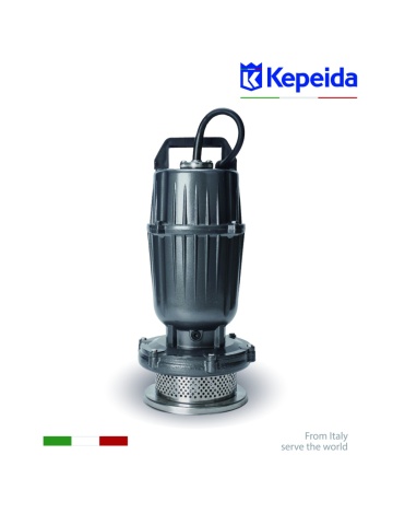 Pompă submersibilă apă curată KEPEIDA QDX15-18-1.5D, 1.5 Kw, debit maxim 38000 Litri/oră, Înălțime maximă de refulare 20 metri, bobinaj 100% cupru, tehnologie și design italian - Img 4