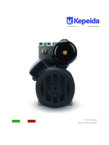 Pompă de apă de suprafață KEPEIDA PM90-1500Z, 1500W, 60m, 110 l/min, bobinaj cupru - Img 4
