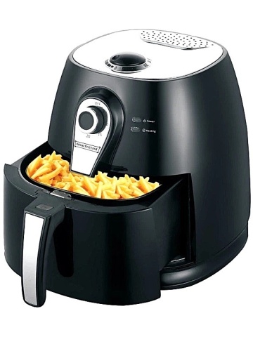 Friteuză cu Aer Cald Royalty Line RL-AF-3.1, 3L, 1400W - Img 2