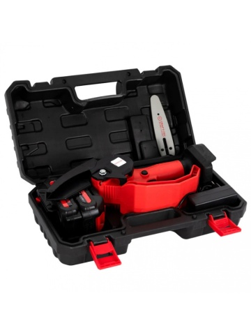 Mini Drujba pe Acumulator Craft-Tec 48V, 2 Baterii, Lama si Lant 4 inch, Trusa Transport - Img 6