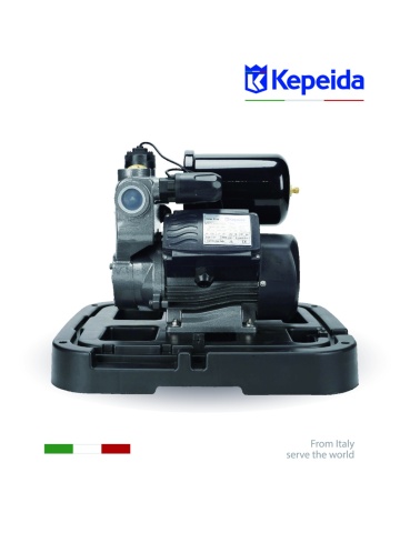 Pompă de apă de suprafață KEPEIDA PM70-600ZKR, 600W, debit 50 l/min, refulare 40 m - Img 3