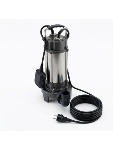 Pompă submersibilă apă curată KEPEIDA V1500D-F, 1.5 kW, debit 410 l/min, refulare 14 m - Img 2
