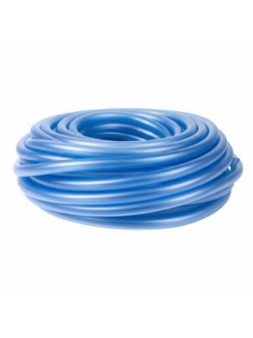Furtun siliconat din PVC 3/4" (Ø22 mm), rolă 50 m, albastru, pentru grădină și apă - Img 2