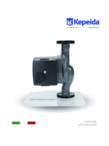 Pompa de Recirculare Kepeida Italy KPS32-6-180, 100W, Debit 3.9 m³/h, Înălțime Refulare 6 m, Racord 2″, Lungime 180 mm, 3 Trepte de Viteză - Img 2