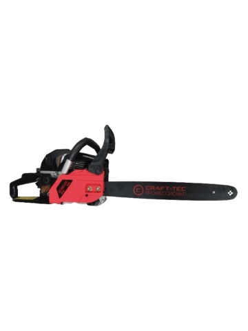 Drujbă pe benzină Craft-tec X6900, 6 CP, 58 cc, motofierăstrău puternic pentru lemne - Img 2