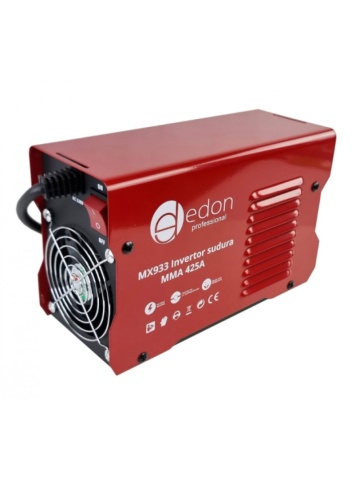 Invertor de sudură Edon MX933 MMA, 425A, electrod 1.6-5.0 mm, protecție supraîncălzire - Img 3