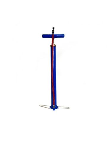 Pompă auto manuală cu mâner din metal, dimensiuni 54x16x6 cm