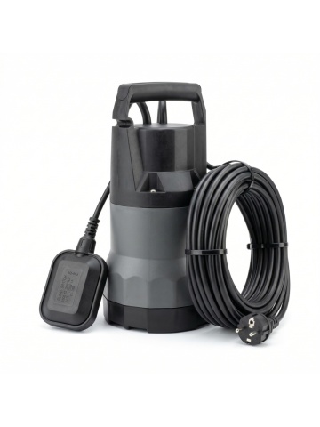Pompa Submersibilă Kepeida Italy QDXN370F, 0.5 HP, Debit 90 L/min, Înălțime 6 m, 1”, pentru Apă Murdară cu Plutitor, Bobinaj Cupru