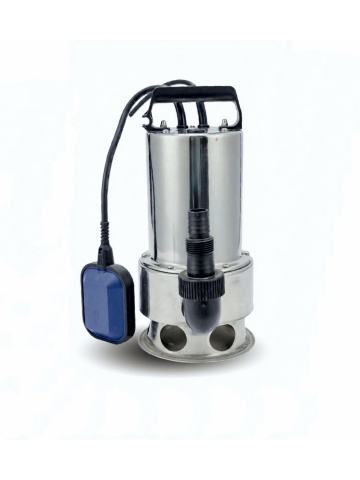 Pompa Submersibilă pentru Apă Murdară Kepeida Italy MVS750F, 1 HP, Debit 185 L/min, Înălțime 10 m, Oțel Inoxidabil, Cu Flotor, Bobinaj Cupru