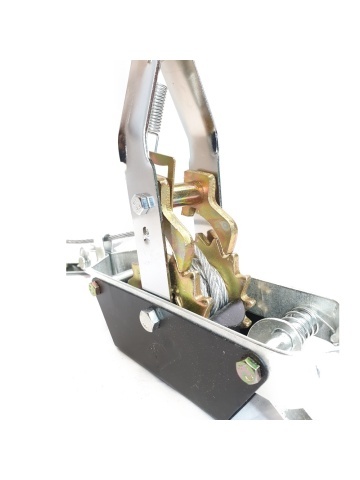 Troliu manual cu șufă și scripete 2T (2000 kg), cablu oțel 4.5 mm - Img 2