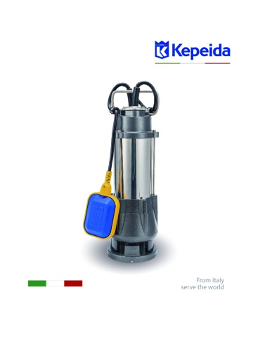 Pompa Submersibilă pentru Apă Murdară Kepeida Italy V1500A-F, 2 HP, Debit 420 L/min, Înălțime 16 m, Racord 2”, Cu Flotor, Bobinaj Cupru - Img 4
