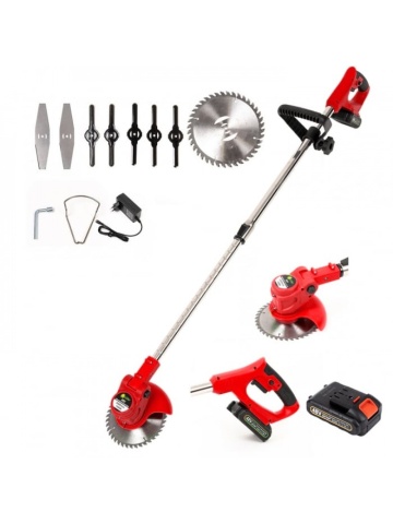 Trimmer (motocoasa electrica) LIDER , 1 baterie 48V , ROSU MX811 - Img 5