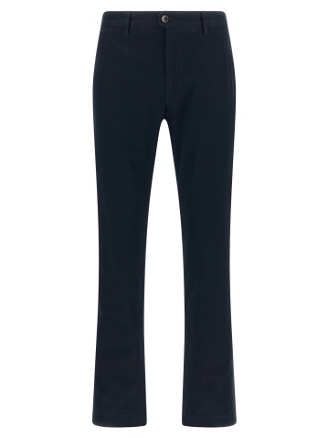 Pantaloni casual din bumbac albastru