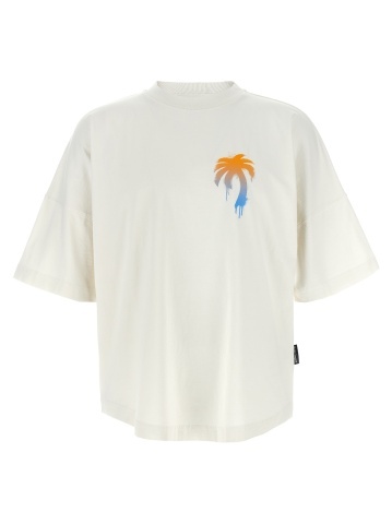 Tricou alb din bumbac