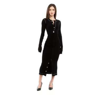 Rochie casual din bumbac multicolor