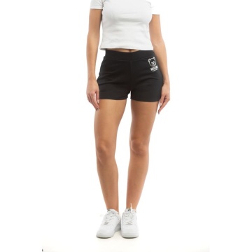 Pantaloni scurți și mini din bumbac negru
