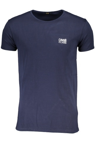 CAVALLI CLASS tricou cu mânecă scurtă pentru bărbați, albastru