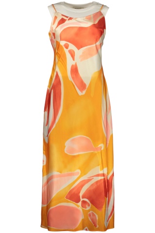 DESIGUAL rochie lungă pentru femei, portocaliu