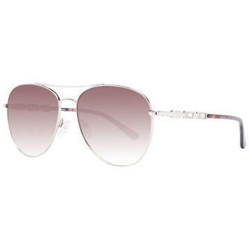 Ochelari de soare din metal argintiu