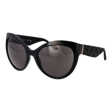 Ochelari de soare din plastic negru