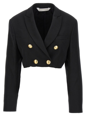 Blazer negru din poliester