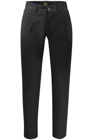 BOSS pantaloni negri pentru bărbați