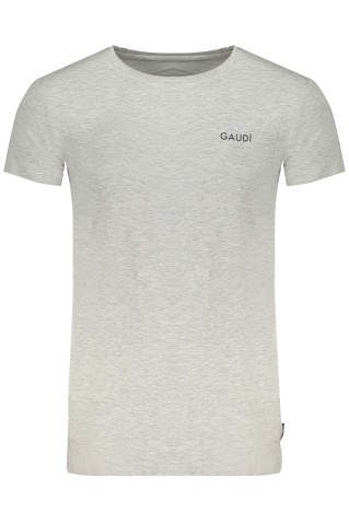 Tricou GAUDÌ pentru bărbați, cu mânecă scurtă, gri