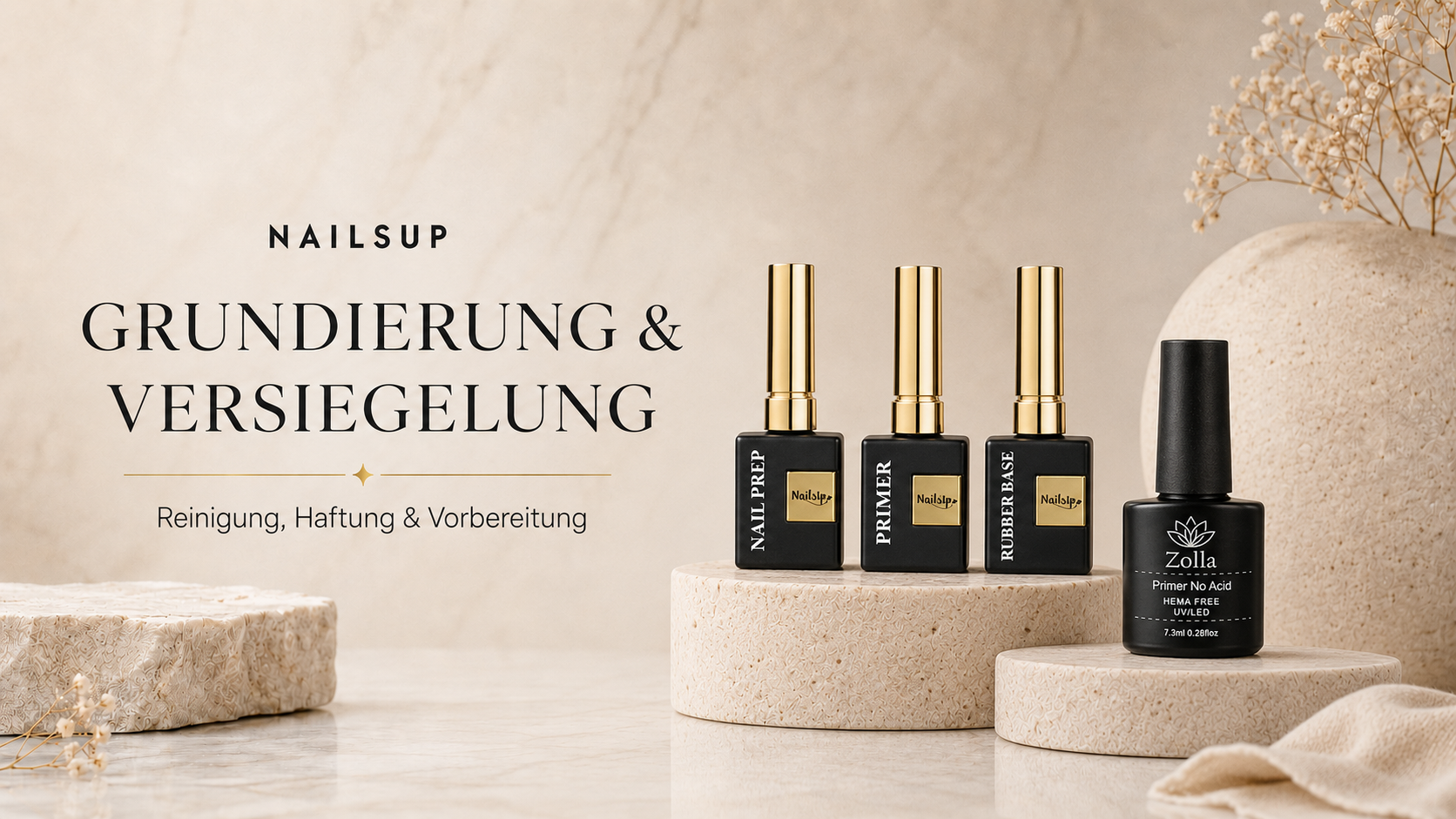 NAILSUP Primer &ndash; Reinigung, Haftung und Vorbereitung f&uuml;r professionelle Manik&uuml;re