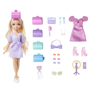 Barbie Dream Besties Papusa Barbie Malibu Cu Accesorii Fashion - Img 2