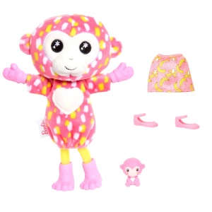 Barbie Papusa Chelsea Cutie Reveal Maimutica - Img 3