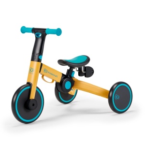 Bicicleta De Echilibru / Tricicleta Kinderkraft 4Trike, Primrose Yellow - Img 3