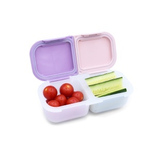 Cutie Snack 2 Compartimente, Melii, Blush Berry - Img 2