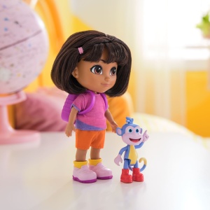 Dora Set Cei Mai Buni Prieteni Papusa Dora Si Boots Cu Accesorii - Img 6