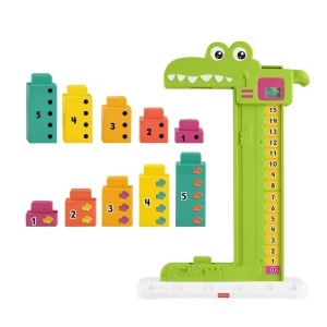 Fisher Price Jucarie Educativa Aligator Stivuibila - Img 2