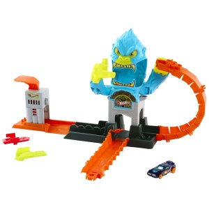 Hot Wheels City Pista Inamicilor Atacul Gorilei - Img 2