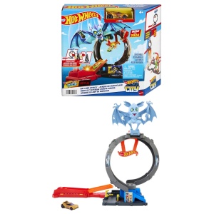 Hot Wheels City Pista Inamicilor Bucla Liliacului - Img 7