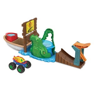 Hot Wheels Monster Truck Color Shifters Atacul Crocodilului - Img 5
